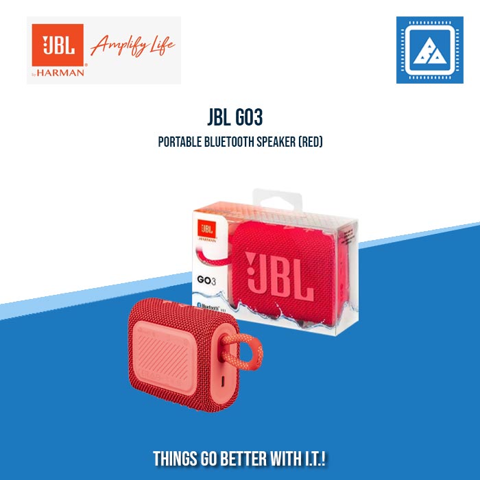 JBL GO3 PORTABLE BLUETOOTH SPEAKERS JBL GO3 PORTABLE BLUETOOTH SPEAKERS